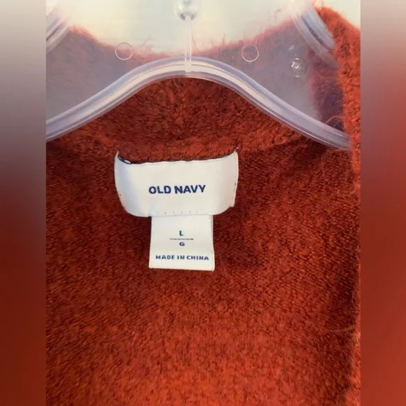 Red Button up Cardigan - Picture 5 of 5